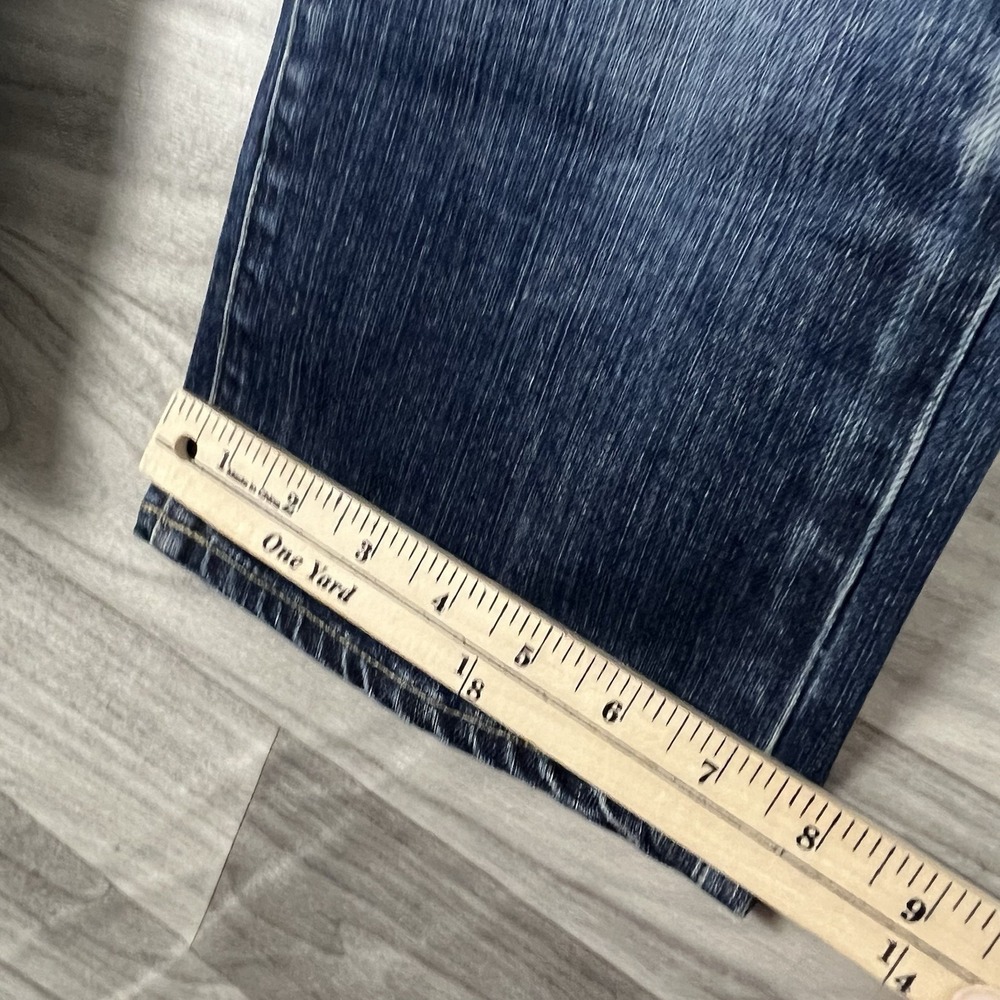 Paige Jeans Womens 30 Blue Medium Wash Capris Hollywood Hills Urban Basic Y2K - Picture 6 of 16